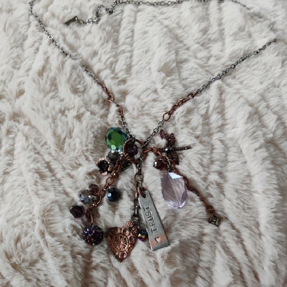 Mythology Elegant Multi-Color Charm Necklace